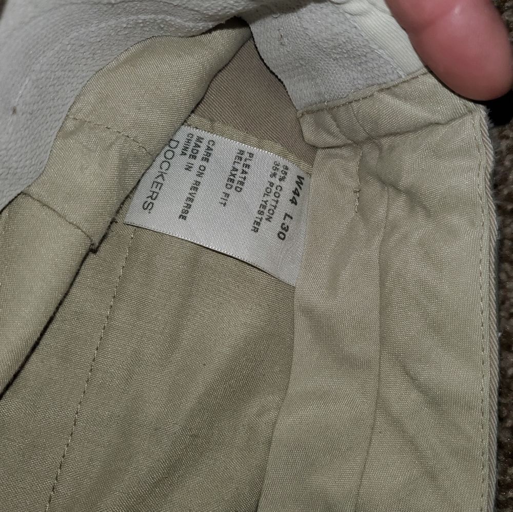 Mens khaki dockers